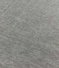 Трикотаж рубчик меланж серо\голубой