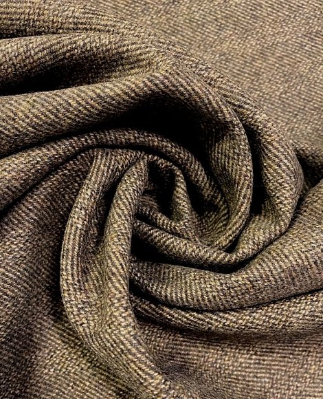 Твид елка меланж шоколад