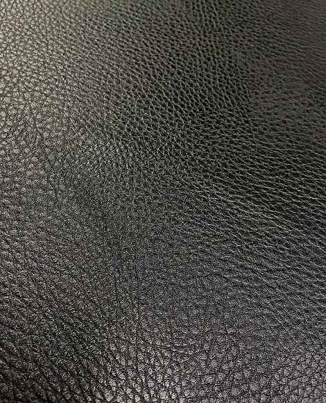 Кожзам фактурный чёрный
