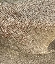 Трикотаж тонкая вязка серебро беж