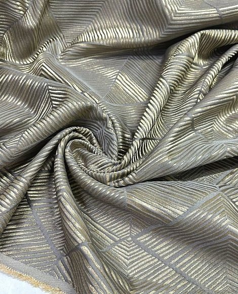 Жаккард геометрия сер\золото